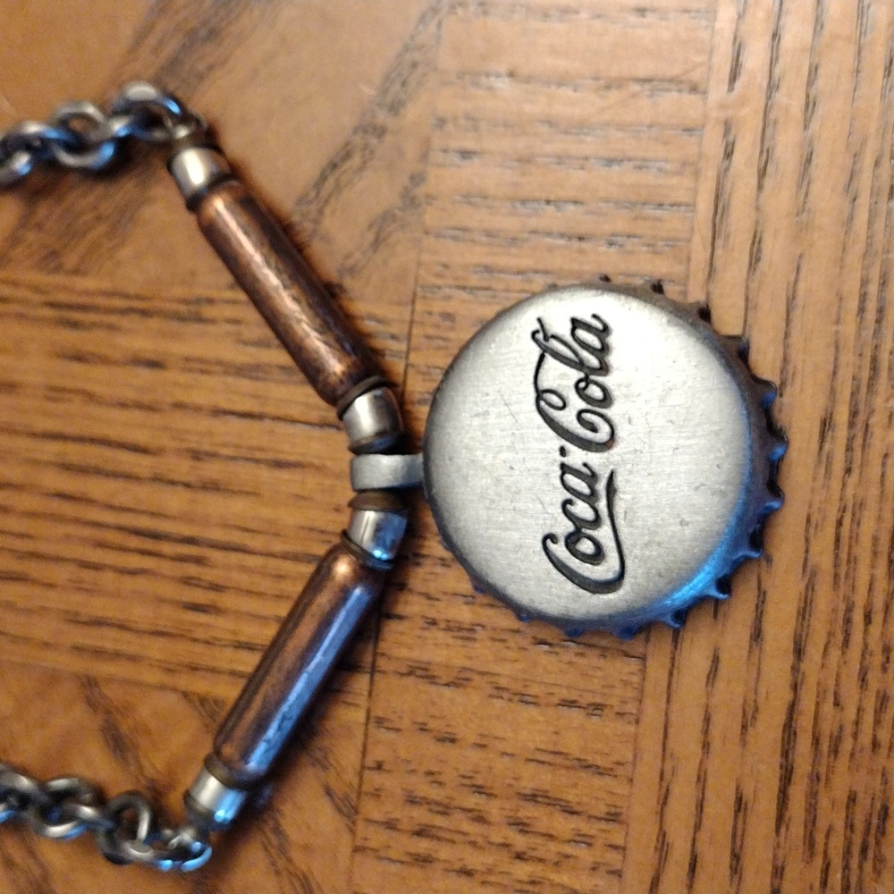 Coca Cola Bottle Cap Necklace